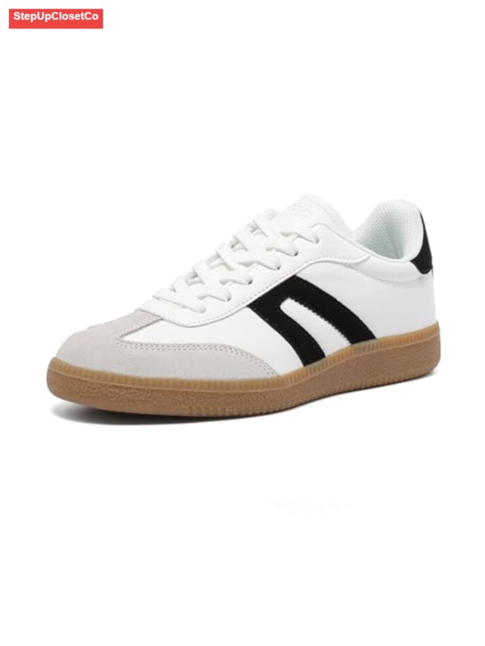 Women's Retro Gum Sole Lace Sneakers Casual Walking Tennis Shoes